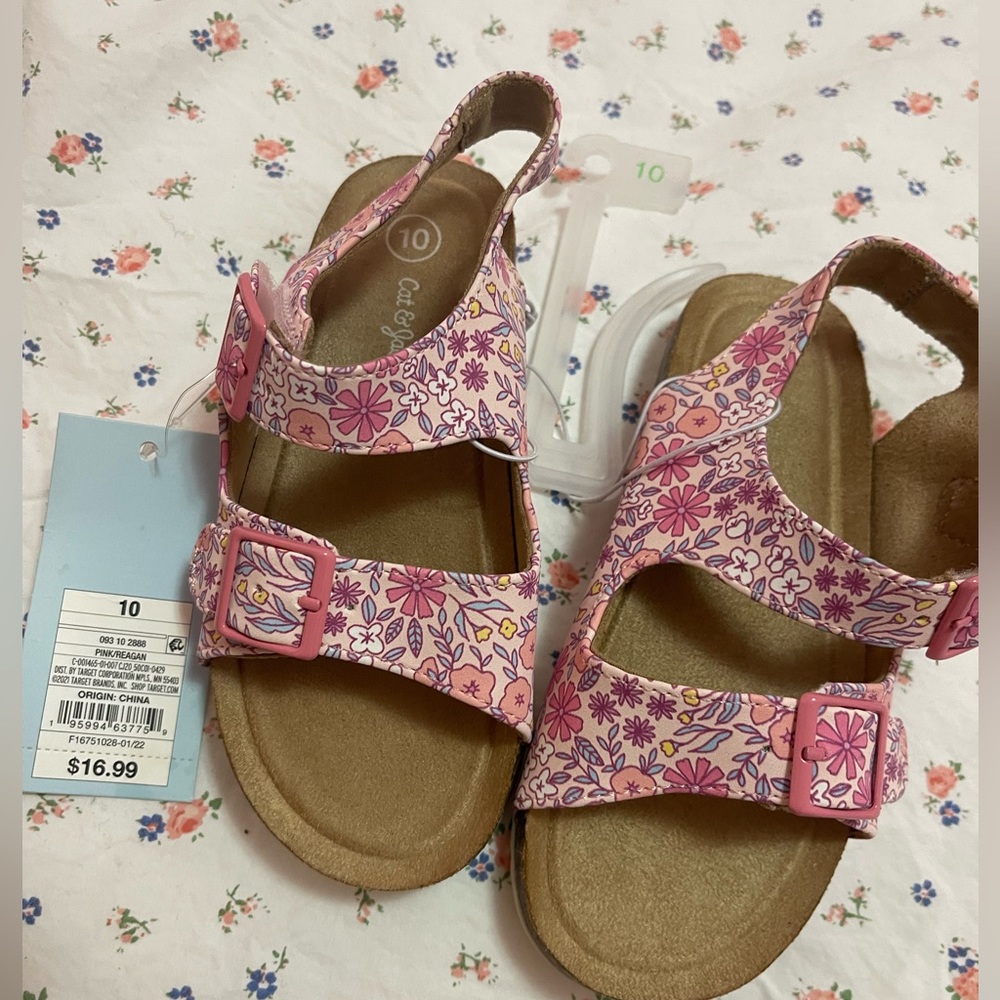 Sandals girl size 10